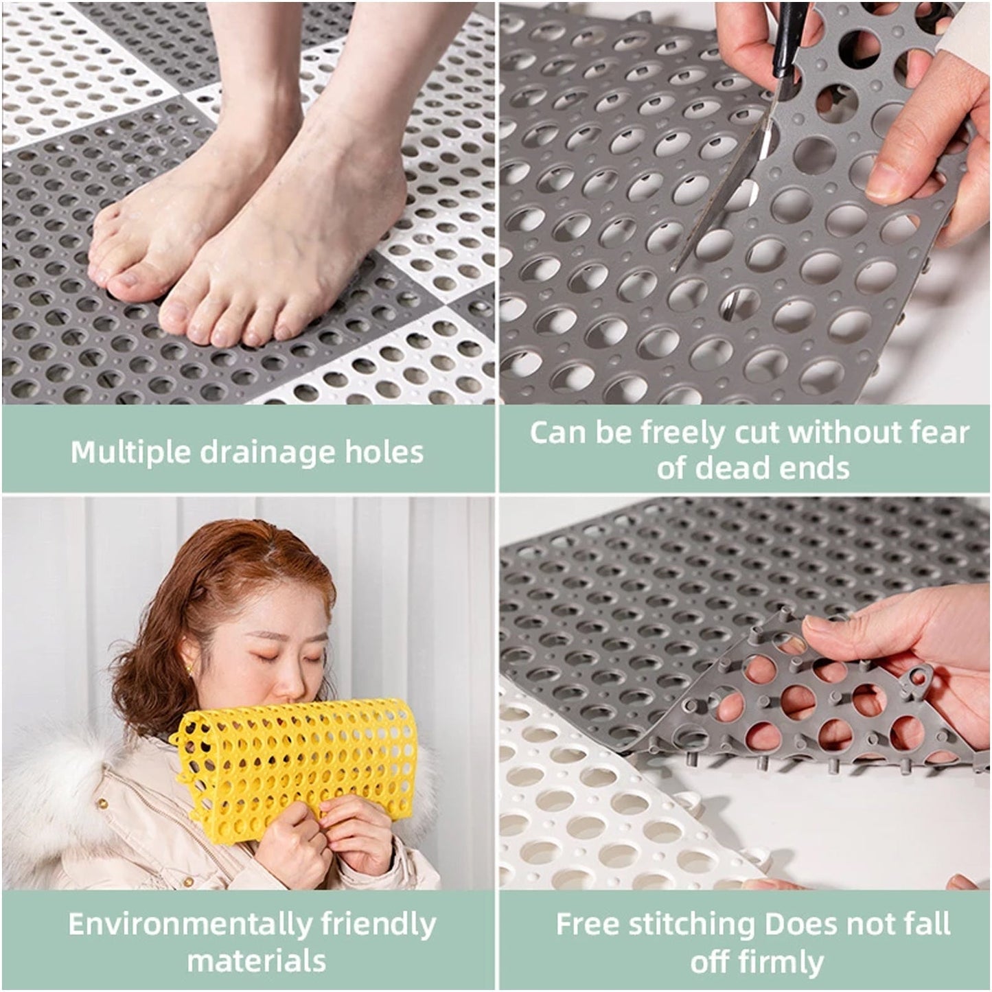4775 Bath Anti Slip Mat Used While Bathing And Toilet Purposes To Avoid Slippery Floor Surfaces.