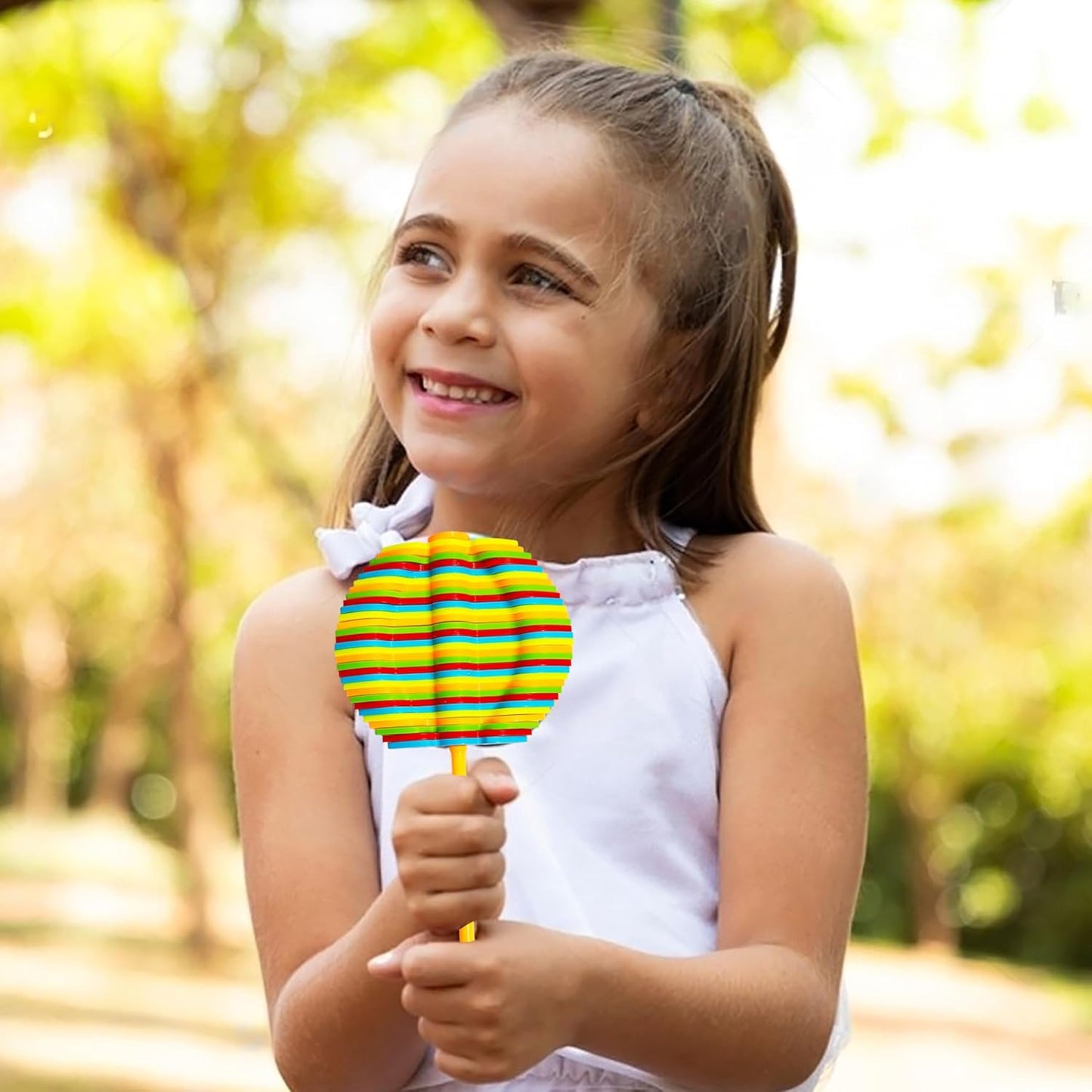 Spin Flower Candy Rotating  Spinning Toy (1 Pc)