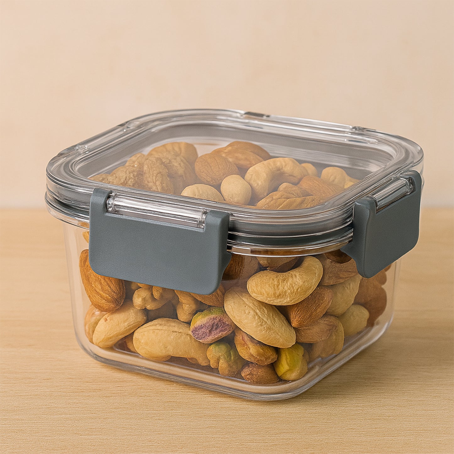 Apex Press N Lock Airtight Food Storage Container Set (2pc450ml) Approx