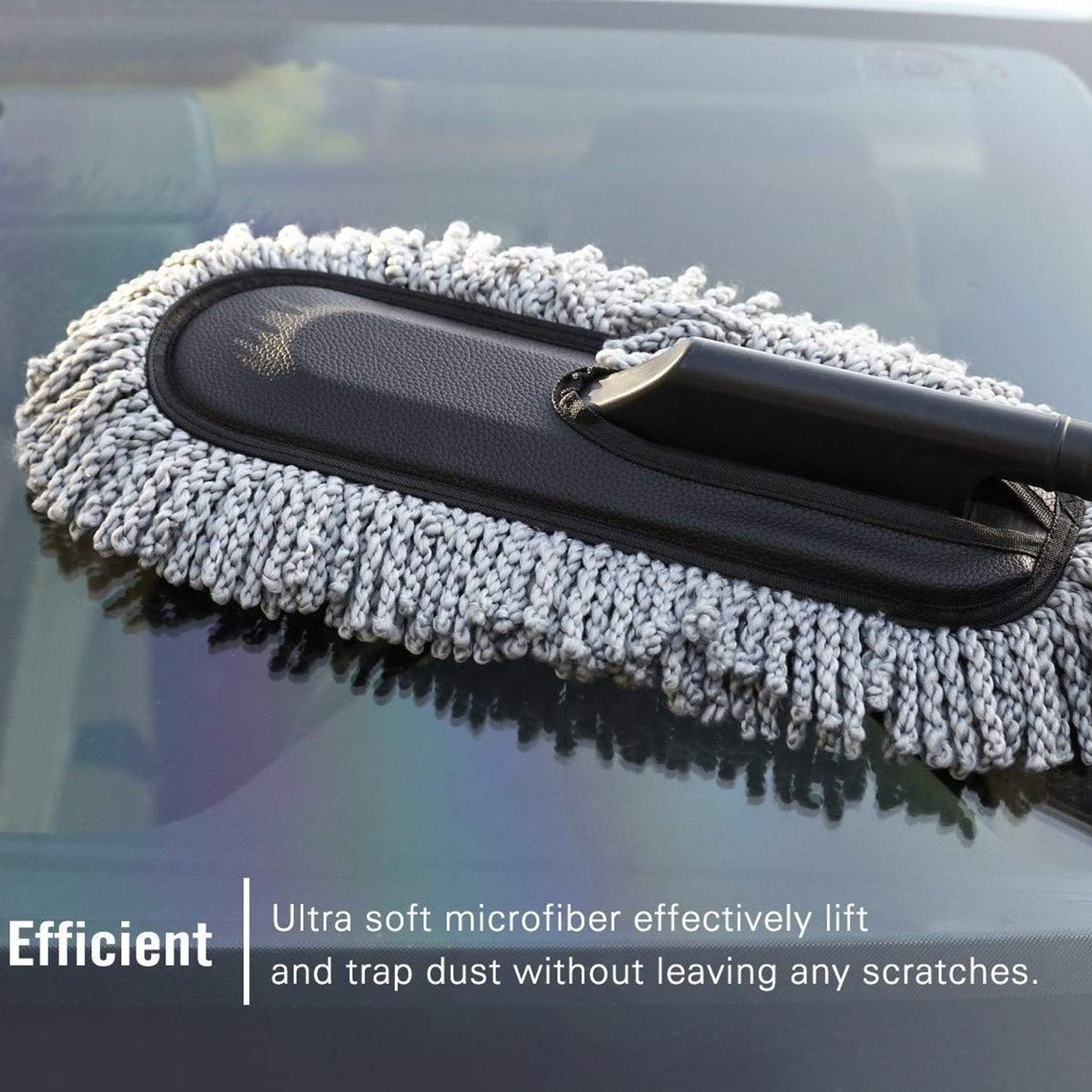Car Dust Brush  Gentle And Efficient Cleaning Tool For Interior And Exterior (1 Pc)